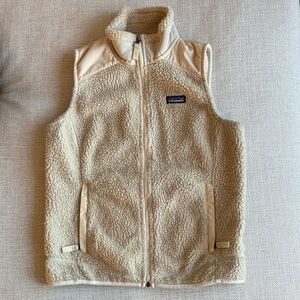 Patagonia Tan Fleece Vest